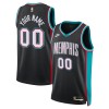 Camiseta Hombre NBA Memphis Grizzlies Personalizadas 2025-26 Nike Classic Edition Negro Swingman